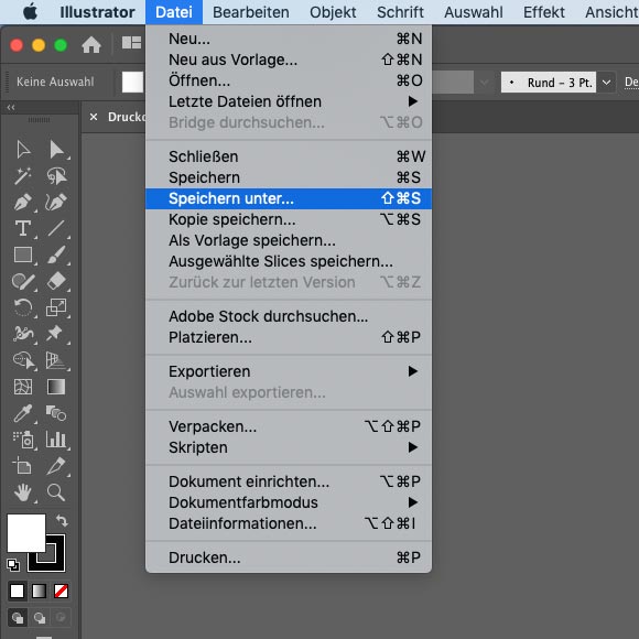 PDF Export aus Adobe Illustrator