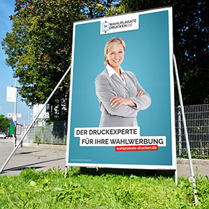 9 1 Plakate Wahlplakate Vom Druckexperten Wahlplakate Drucken De