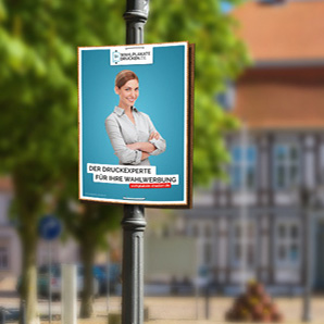 Din A0 Plakate Wahlplakate Vom Druckexperten Wahlplakate Drucken De