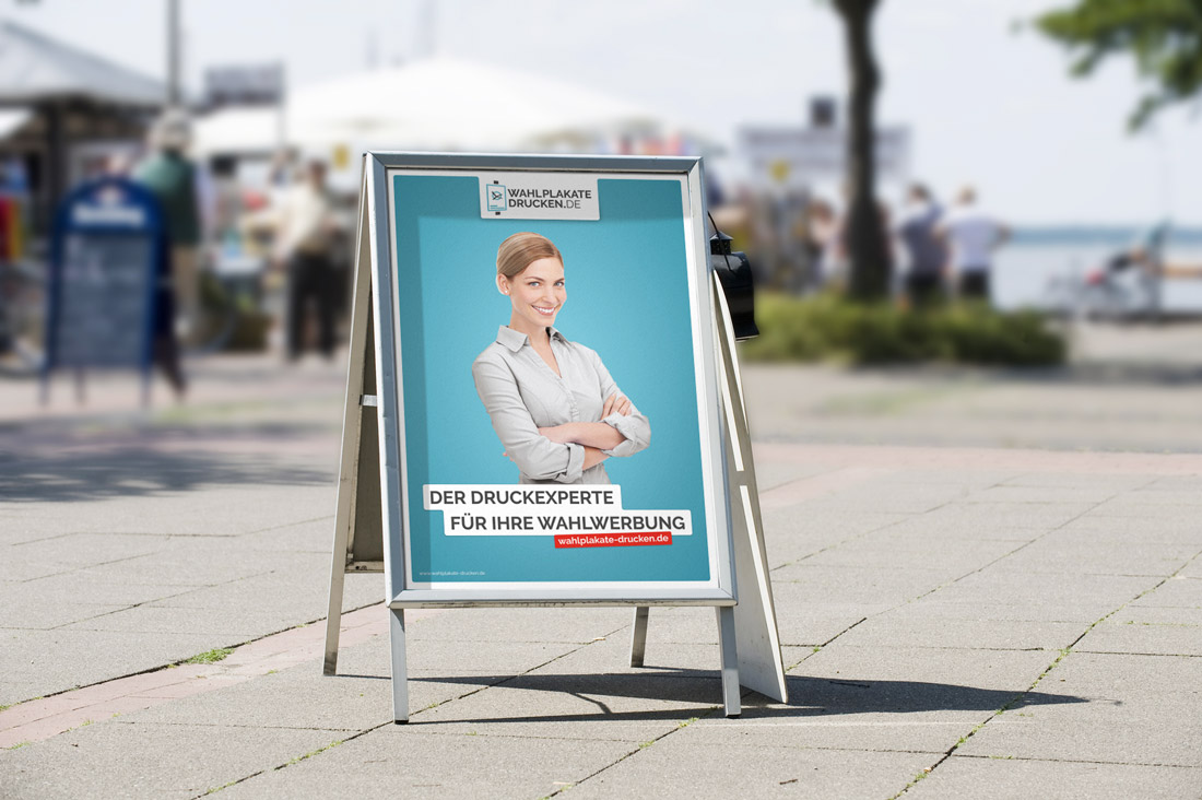 Din A0 Plakate Wahlplakate Vom Druckexperten Wahlplakate Drucken De